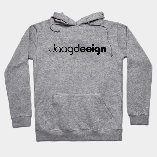 jaagdesign logo (black) Hoodie by jaagdesign